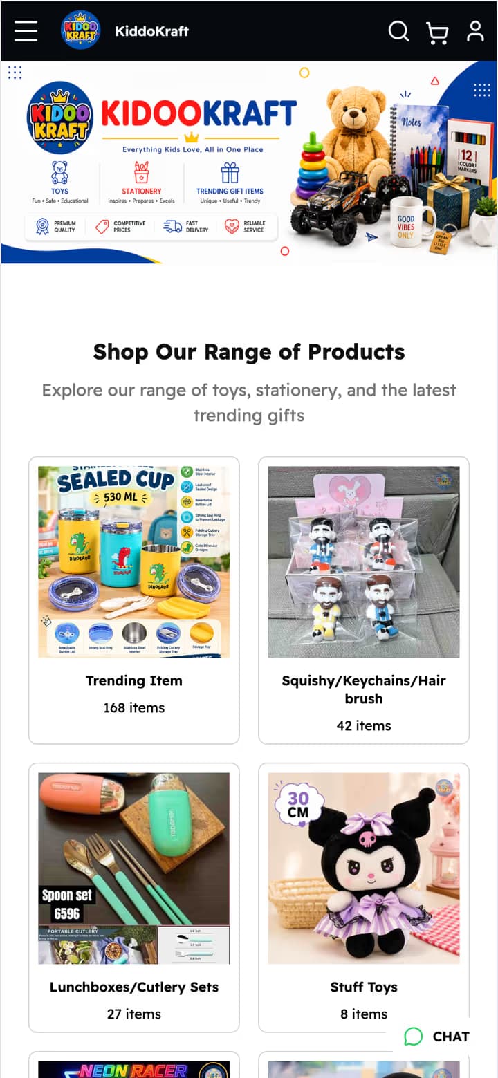 KiddoKraft store on Catafy