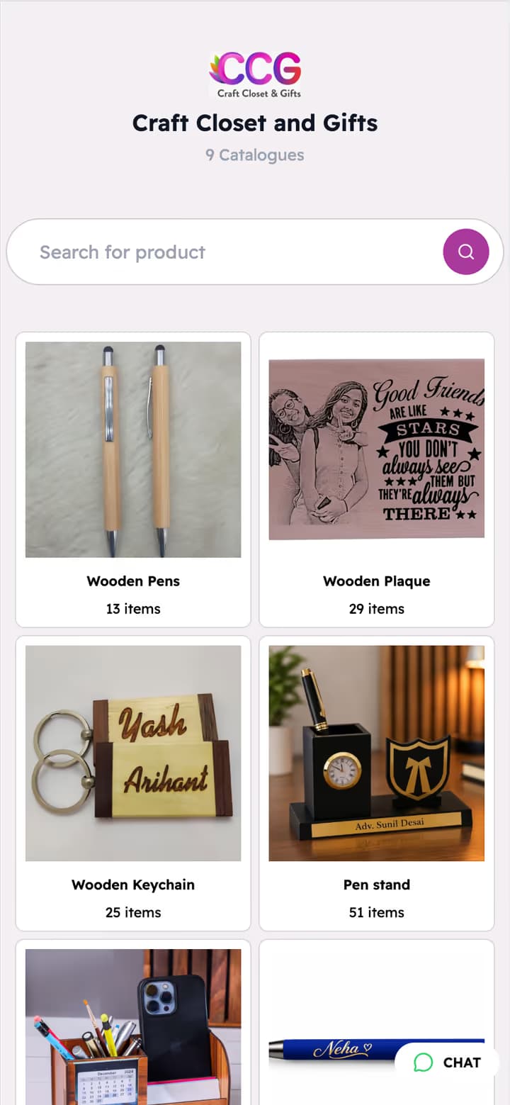 Craft Closet & Gifts store on Catafy